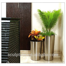 2016 Jardín nuevo Modern Flowerpot 304 Moderno acero inoxidable Flowerpot Decoración para el hogar